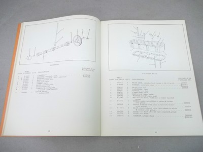 Allis Chalmers W-226 Power Unit Operating Instructions & Repair Parts List