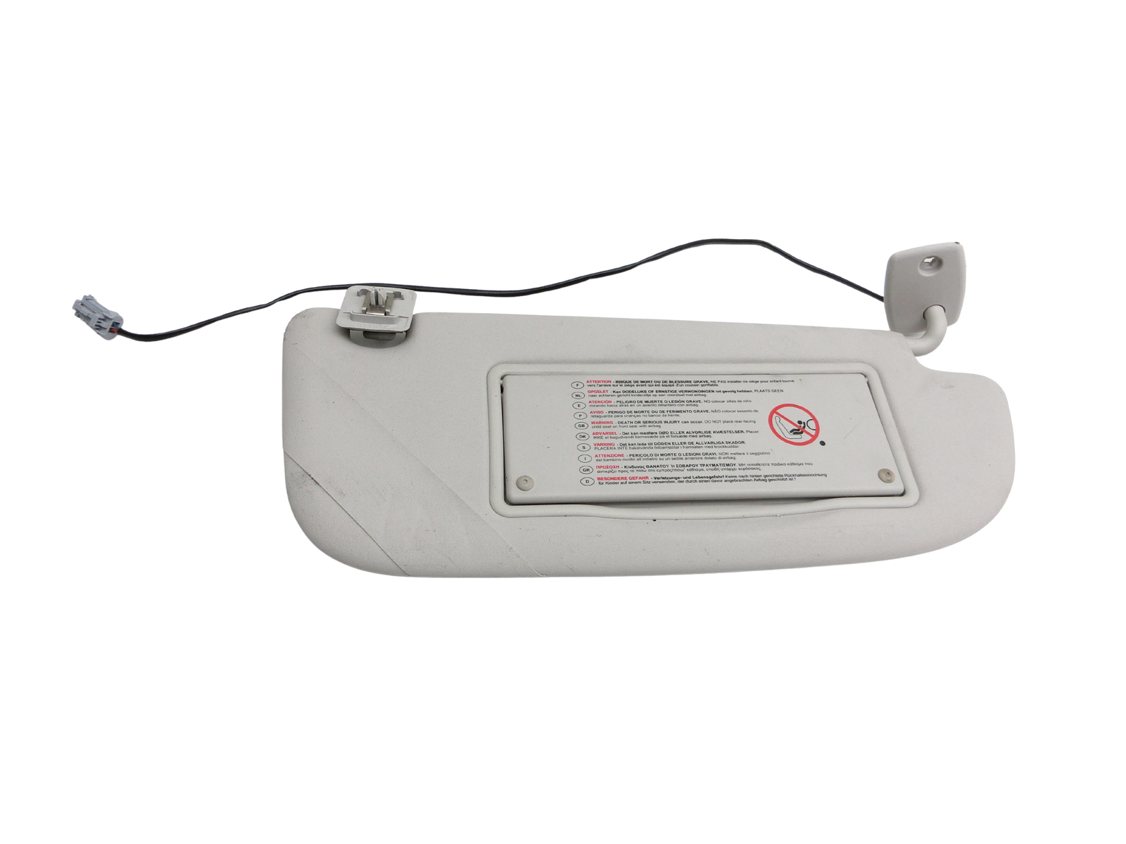 Sun Visor Right for passenger Peugeot 308 I CC 11-15 - Bild 1