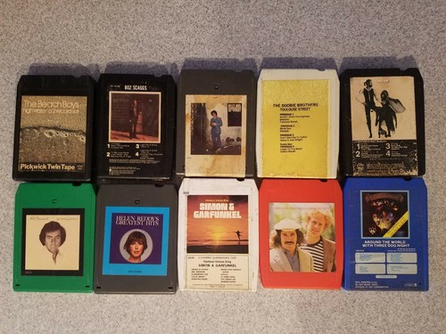 Lot of 10 -  8-track Tapes
