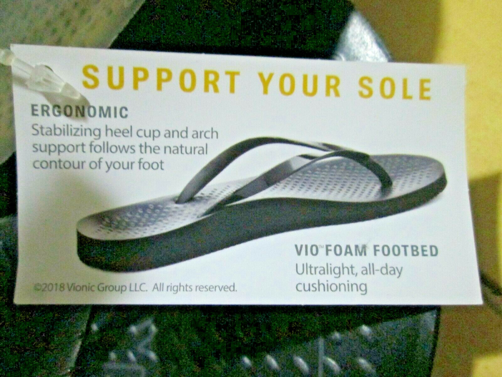 vionic thongs mens