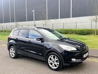 2015/64 FORD KUGA TITANIUM 2.0 TDCI 150 PS 6 SPEED 2WD-PANTHER BLACK-1/2 LEATHER