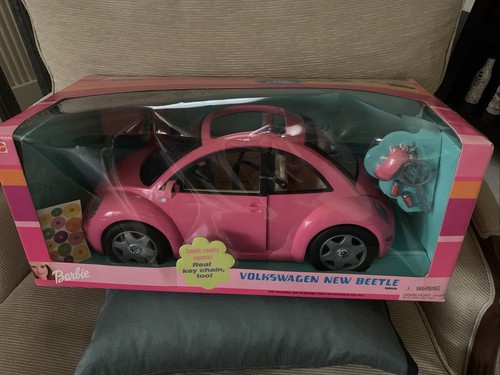Barbie【バービー】VOLKSWAGEN NEW BEETLE Barbie Volkswagen Beetle and Doll Playset - Walmart.com