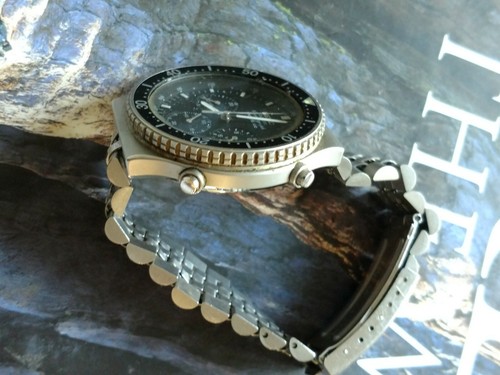 Vintage Seiko  Chronograph Pilots Watch 7A28-7049