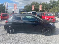 2017 Peugeot 208 1.2 PureTech 82 Black Edition 3dr HATCHBACK Petrol Manual