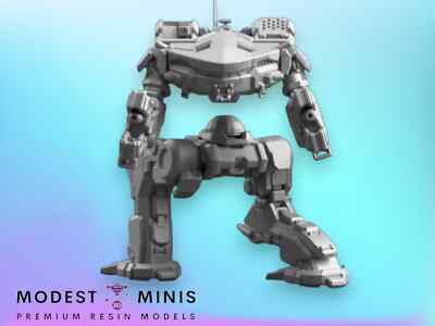 King Crab KGC 2 Piece | 6mm Scale | 10mm Scale | Battletech | Mech