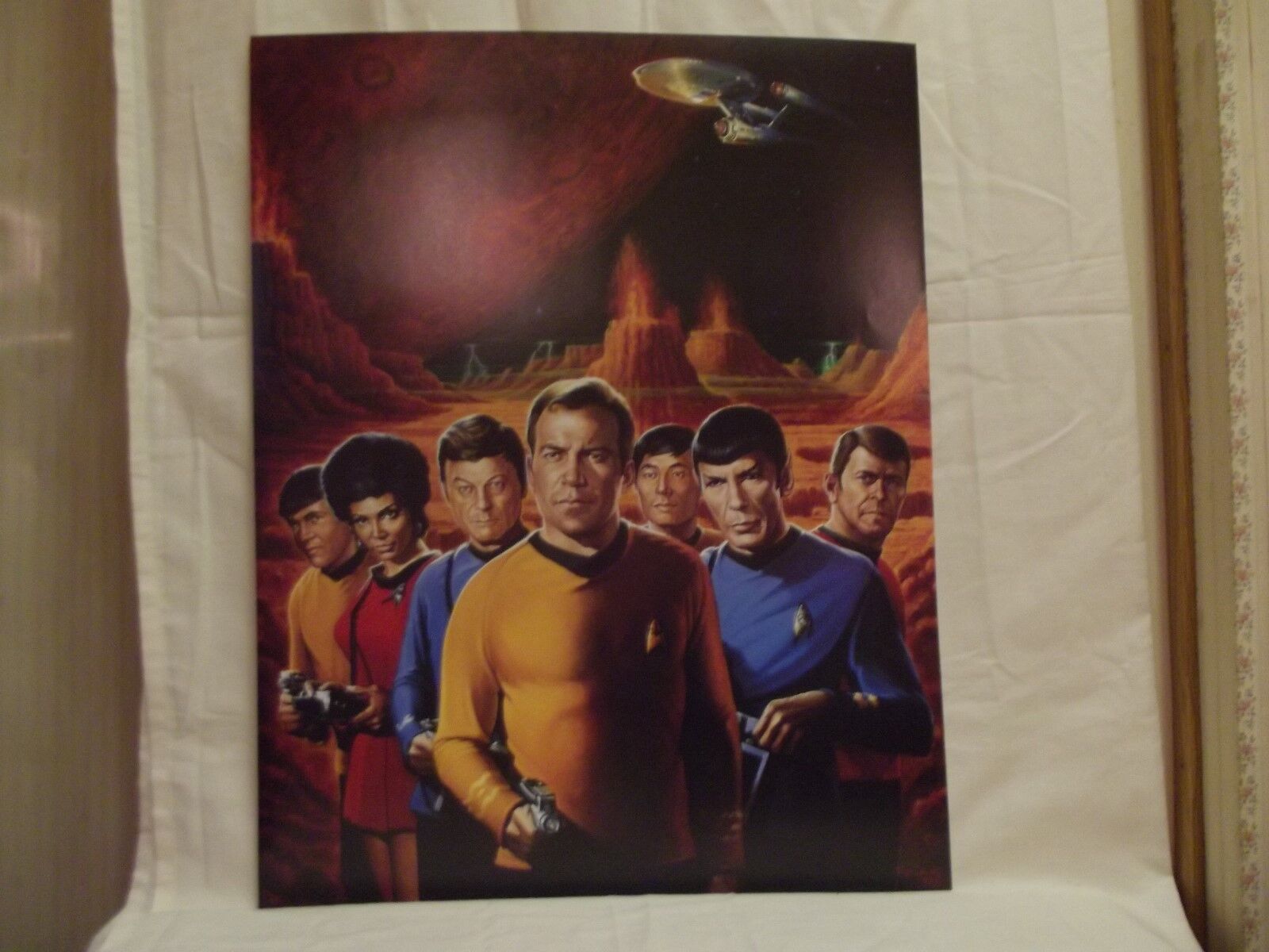 Star Trek The Original Series Group Cast Image 22 x 28 Poster ULTRA RARE