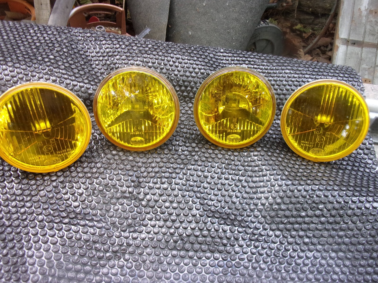 Original Euro yellow headlight Hi & low Beam BMW E3 E9 E12