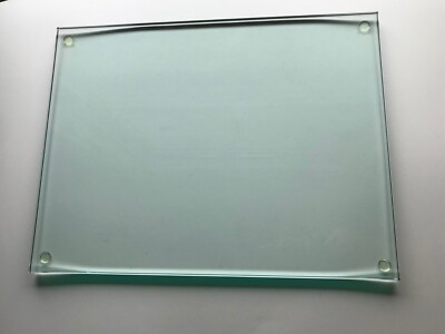 12'' x 16'' Glass Table Top with Fine Beveled Edge Tempered 1/2'' thick