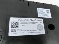 VW Passat 3G B8 14-19 TSI 1,4 110KW Kombiinstrument Tacho VW Passat 3G B8 14-19 07.11.2017 3G0920750C gebraucht Vorschau 6