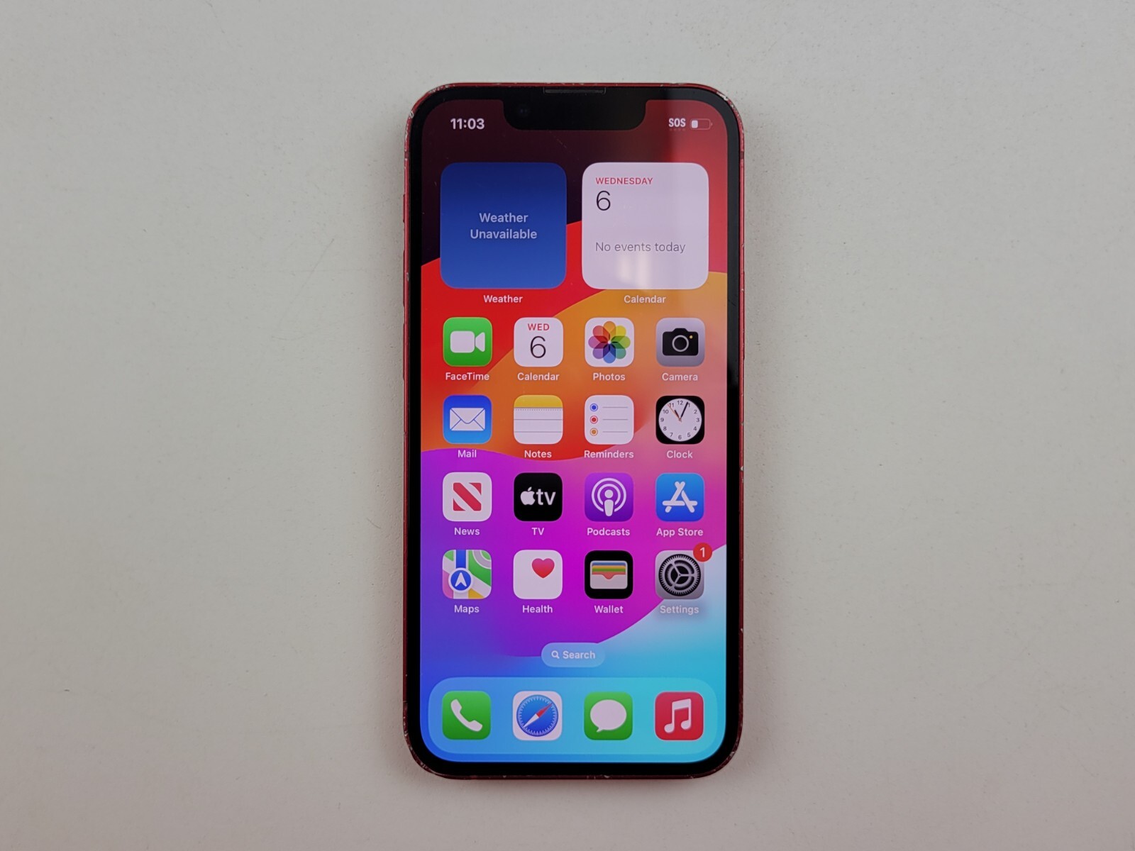 Apple iPhone 13 Mini (A2481) 128GB - Red (Unlocked