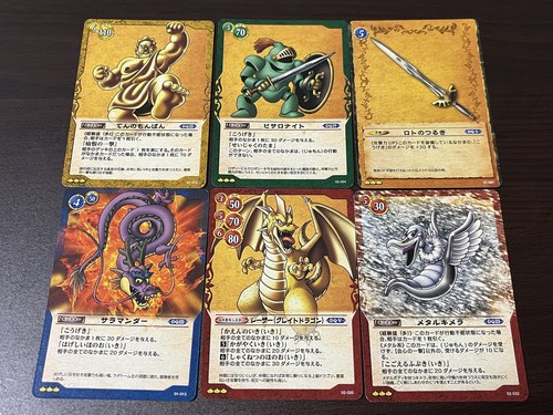 Dragon Quest Card Game Square Enix Japanese Set [6] | eBay