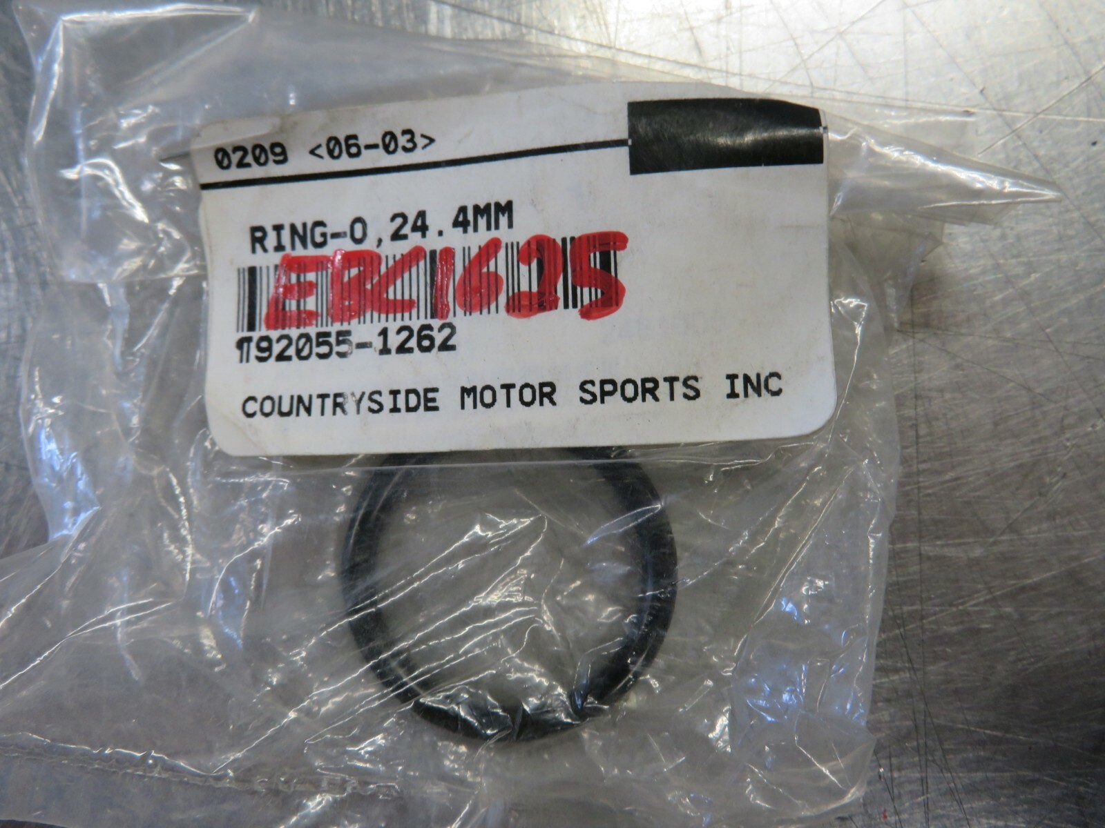 EBC1625 NOS KAWASAKI ZX750 ZX900 ZX600 O RING 24.4MM PART# 92055-1262 EBC1625 NOS KAWASAKI ZX750 ZX900 ZX600 O RING 24.4MM PART# 92055-1262