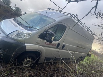 Fiat Ducato Lwb H/r 2006-2008 Door Bare (front Driver Side) Grey 