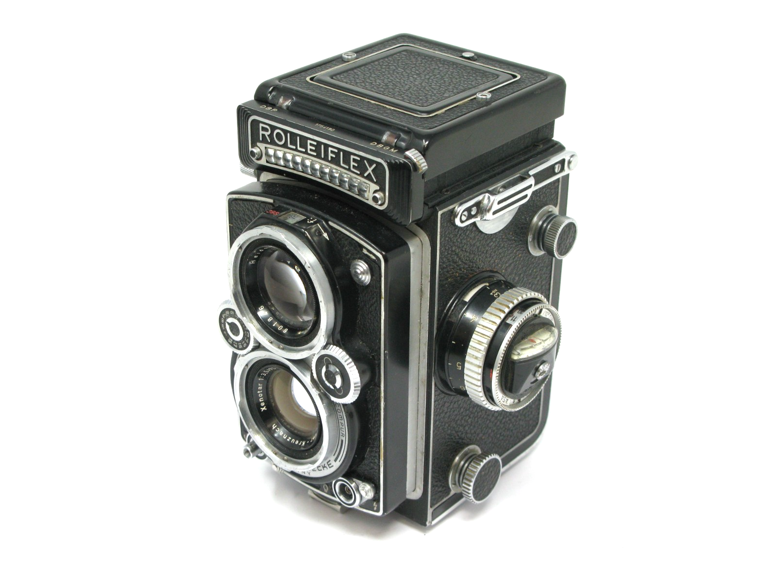 Rolleiflex 3.5E Xenotar 75mm 、Q659 Rolleiflex 3.5E TLR Film Camera With Schneider Xenotar 75mm f3.5