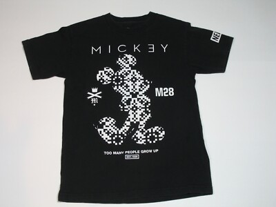 Neff Mickey Mouse Pixel T-Shirt Mens S Too Many People Grow Up