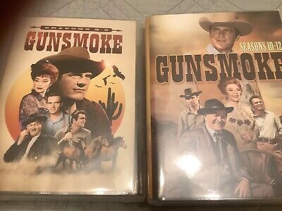 Gunsmoke - Complete Seasons 8 , 9, 10, 11, & 12 on 46 Discs, NEW Clearance!!