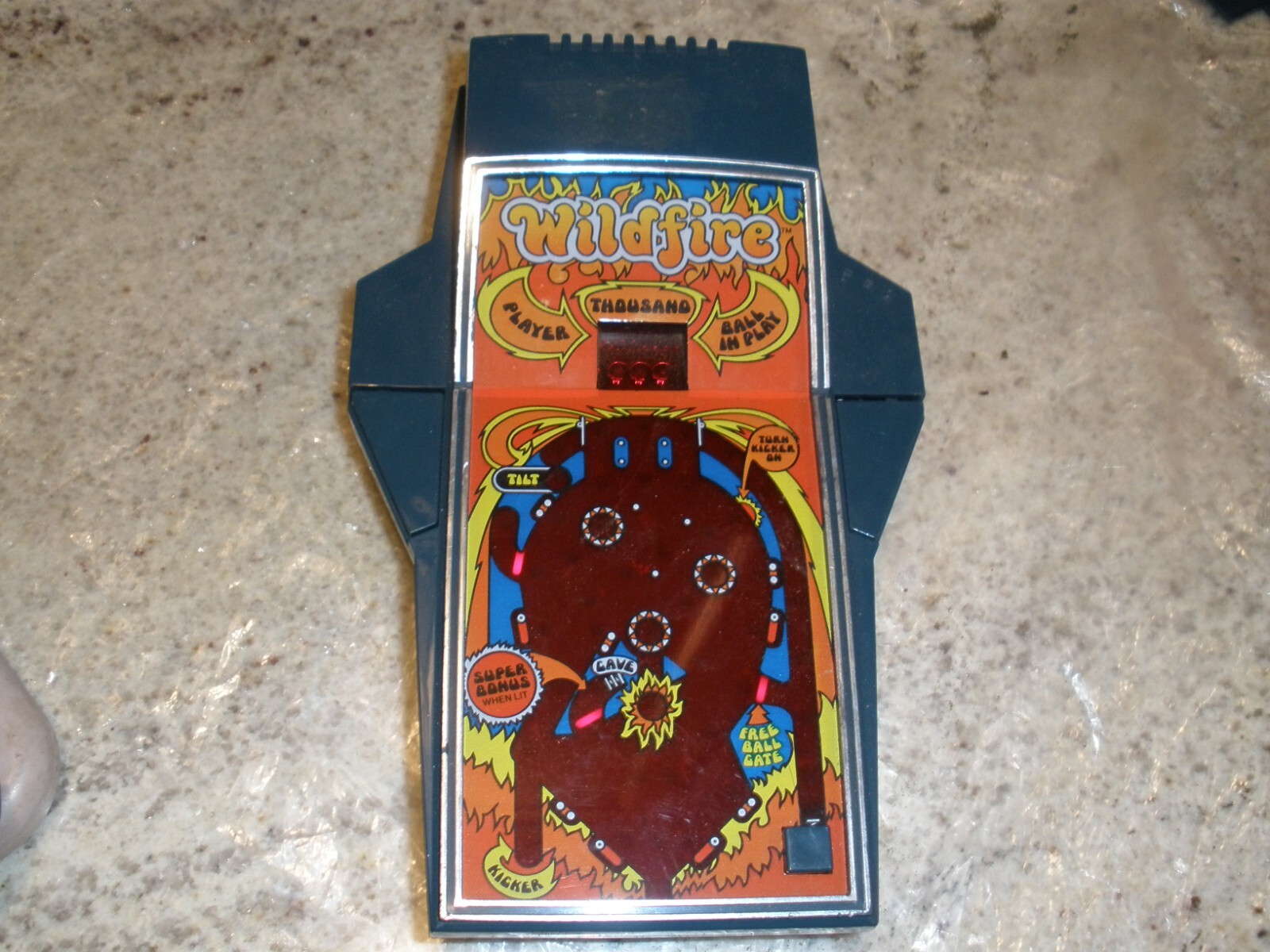 ピンボール　ビンテージ　wild fire VINTAGE 1979 PARKER BROTHERS WILDFIRE HANDHELD PINBALL WORKS