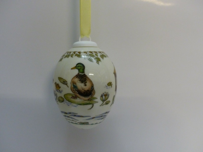 Hutschenreuther Porzellan Ei 1989 Ca. 5,5 Cm Ohne Ovp