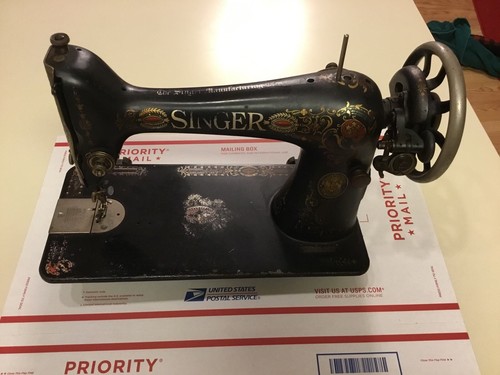 Antique 1914 SINGER SEWING MACHINE S#G3713993 For Repair | eBay