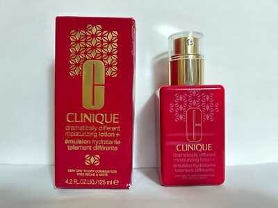 Clinique Dramatically Different Lotion + With Pump 4.2oz Full Size NIB