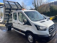 2020 FORD TRANSIT LWB TWIN REAR WHEEL BASE CREW-CAB TIPPER / 7 SEATER / DELIVERY