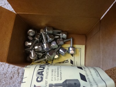 25 Sammys 1/4-20 x 1 Threaded Rod Hanger Wood 8002957 #14