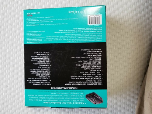 Whistler SRT-30R Radar Detector