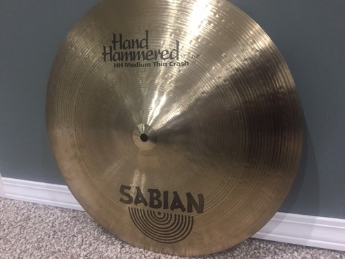 Sabian 17 Hh Medium Thin Hand Hammered Crash Cymbal