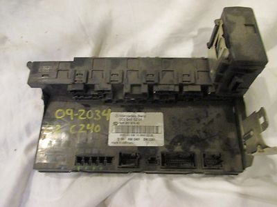MERCEDES BENZ C CLASS FUSE BLOCK AND ANTI THEFT MODULE ... mercedes benz c320 fuse boxes 