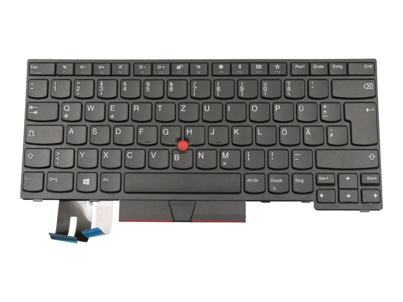 Lenovo Thinkpad L490 (20q5/20q6) Original Tastatur De (Deutsch) Schwarz/Schwarz 