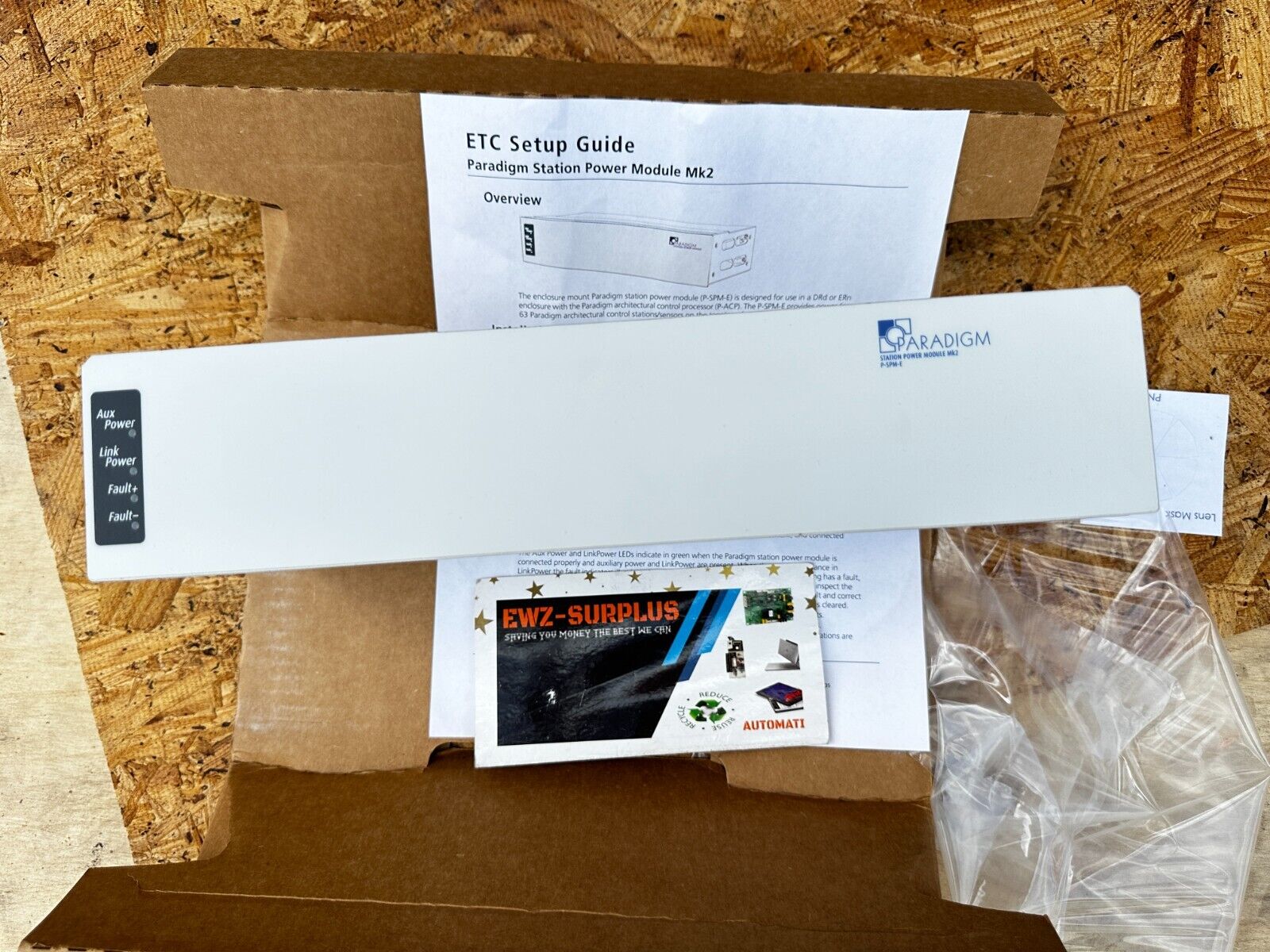 NEW ETC P-SPM-E MK2 PARADIGM STATION POWER MODULE MK2 NEW ETC P-SPM-E MK2 PARADIGM STATION POWER MODULE MK2