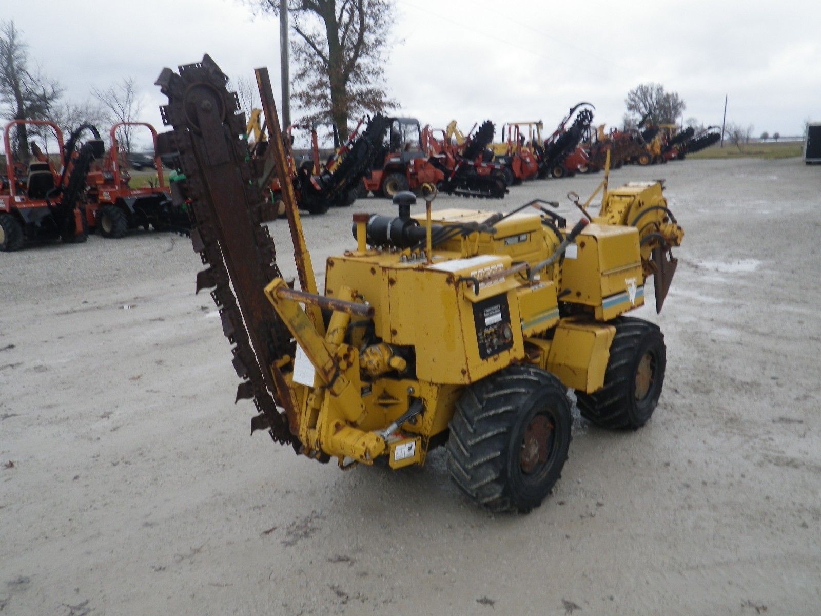 1997 Vermeer LM42 Tremcher Vibratory Drop Plow  Ditch Witch 410sx