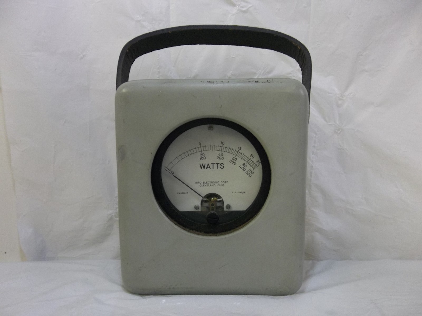 VERY NICE Vintage BIRD ELECTRONIC WATT METER p/n 200017 CHA69 q-scale thruline 2