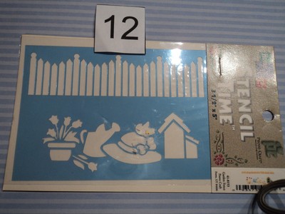Multiple Stencils for Scrapbooking or Walls