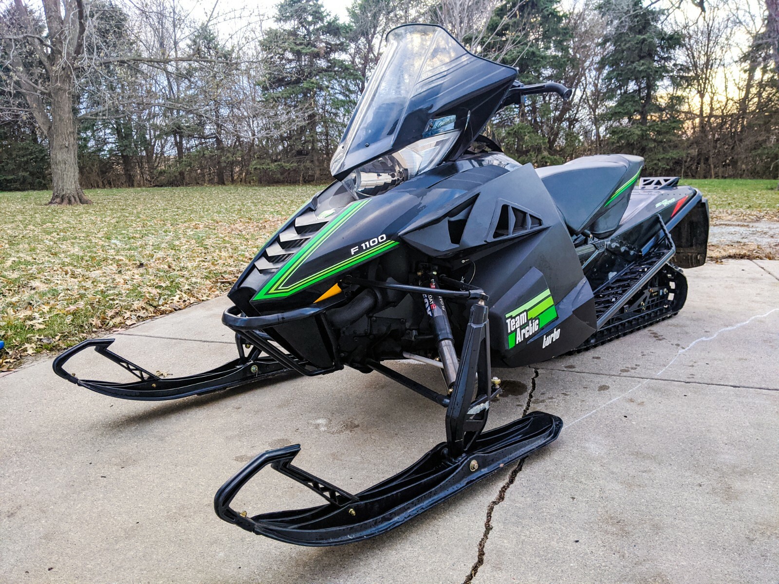 Arctic Cat 1100 Turbo Snowmobile - Only 69 Miles on the Odometer!