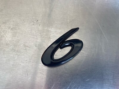 Mazda - 6 - Black Out Emblem Badge Mazdaspeed 6 MS6 Mazd63 Sedan Hatch