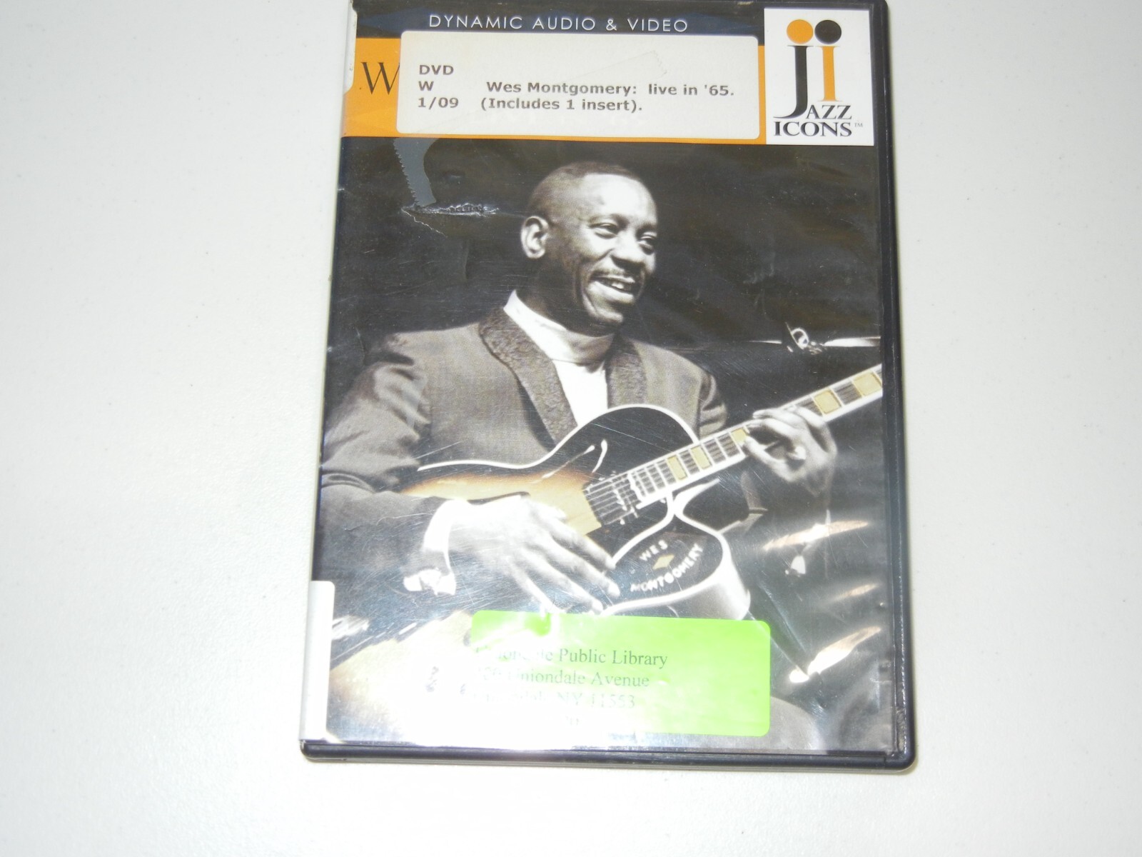WES MONTGOMERY LIVE IN '65 DVD