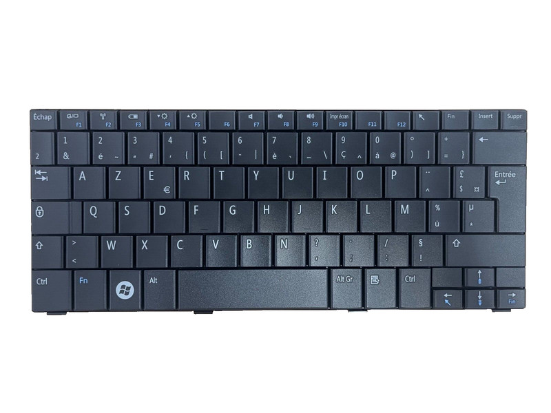 Clavier FranÃ§Ais Azerty  Dell  Inspiron Mini 10 1012   V101102a