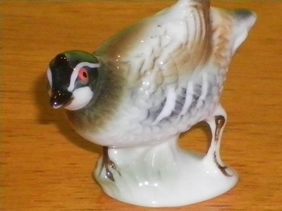 Vintage Bone China 2 pc. Mama & Baby Pheasants ~ Lovely Set ~Japan