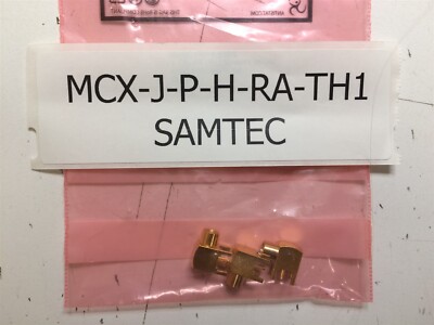 MCX-J-P-H-RA-TH1 SAMTEC CONN MCX JACK R/A 50 OHM PCB 3 PIECES