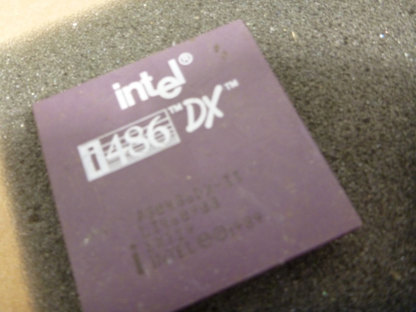 LOT Vintage INTEL i386 DX 33Mhz A80386DX-33 SX544 SX217 + AM29040-33GC AMD GOLD