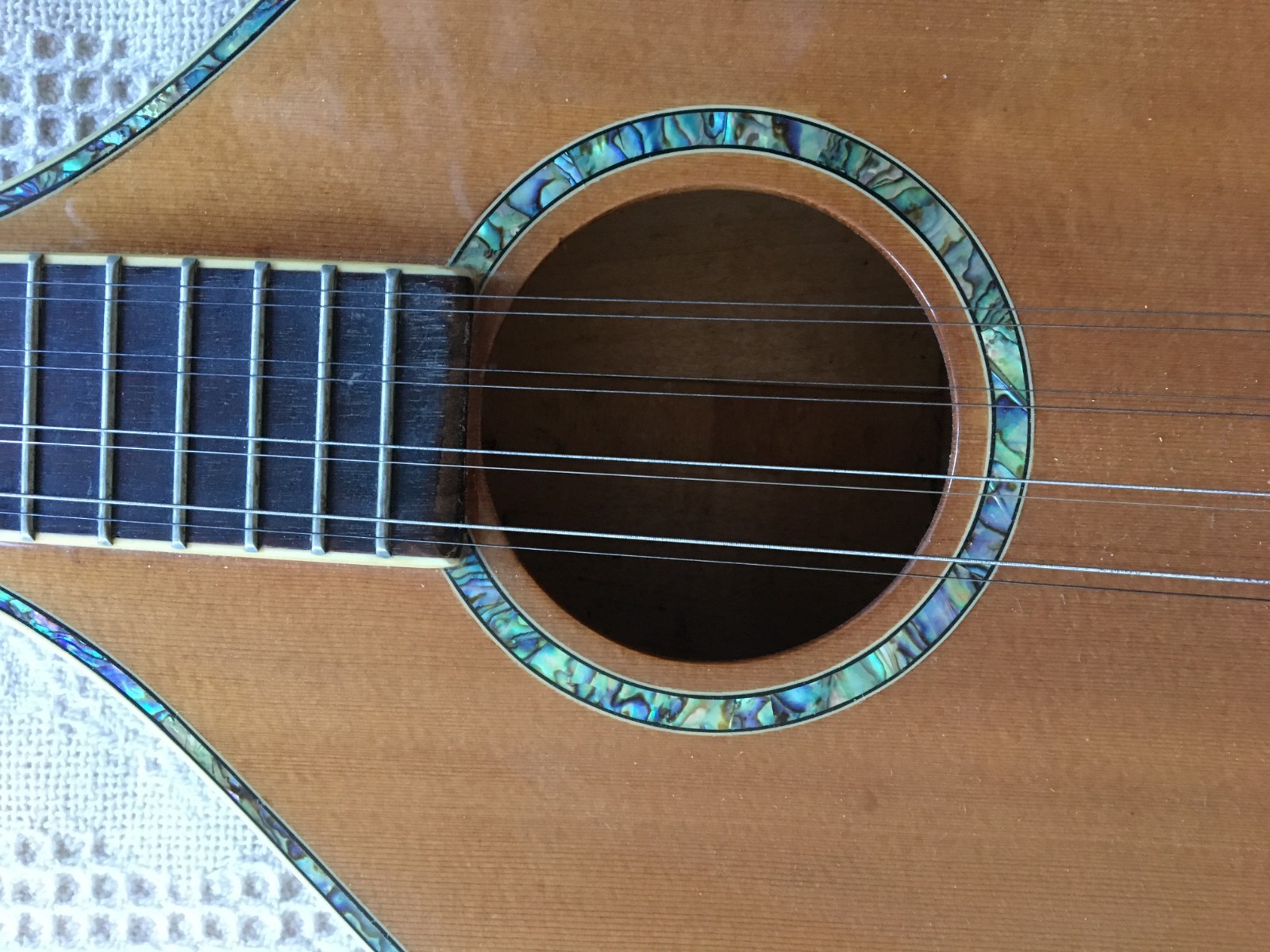 Morgan Monroe Bouzouki M-Ouki Octave Mandolin Natural