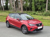 2022 '22' SEAT ARONA 1.0TSi SE TECHNOLOGY IN DESIRE RED. ONLY 21,300 MILES.