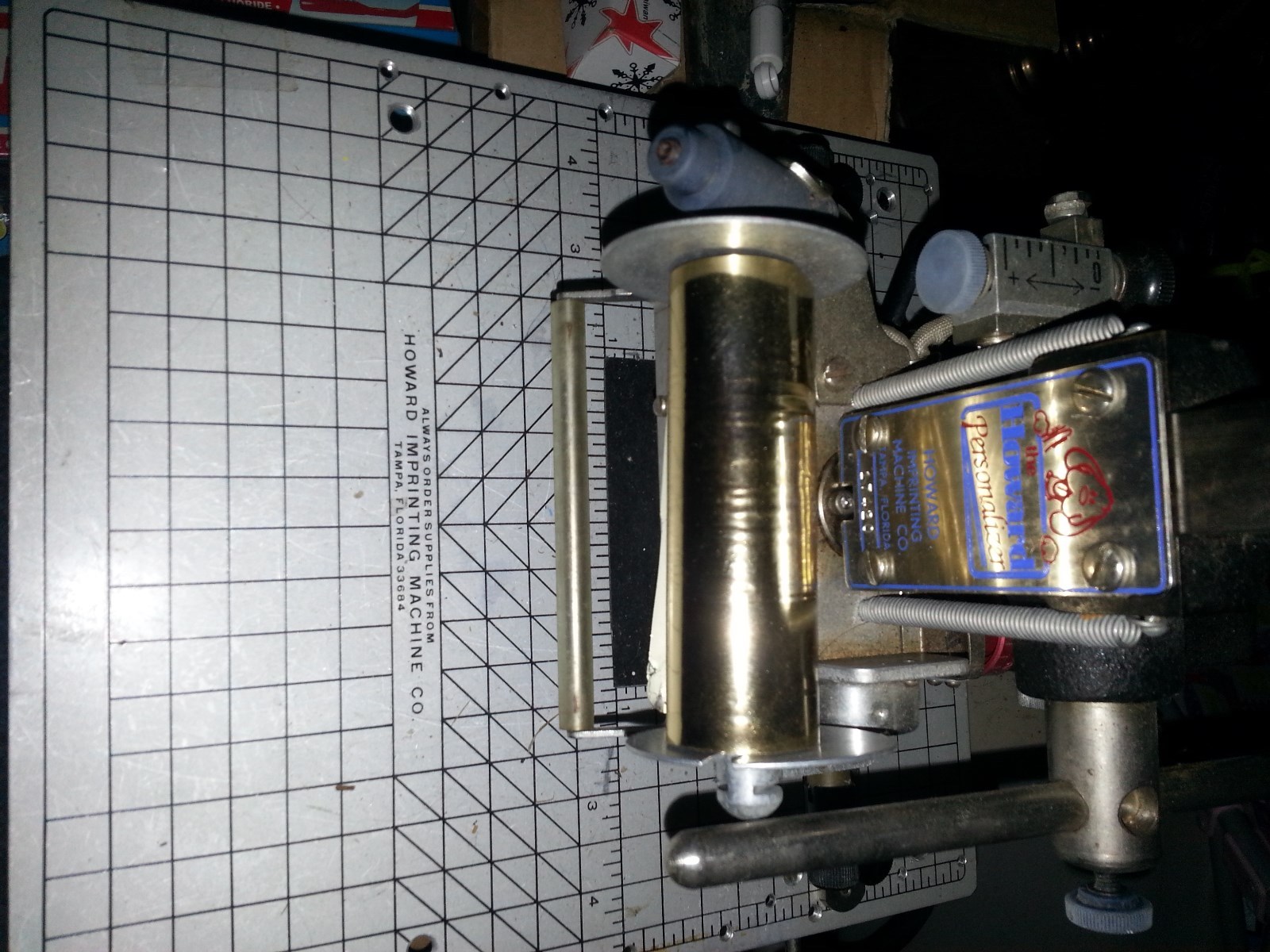 Howard Personalizer Imprinting Machine / Hot Foil Stamping WORKS GREAT!!