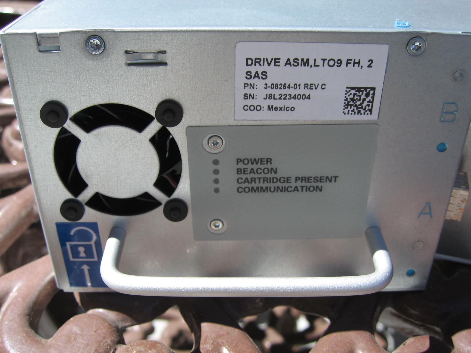 LTO-9 Full Height (FH) SAS Interface (dual SAS Ports