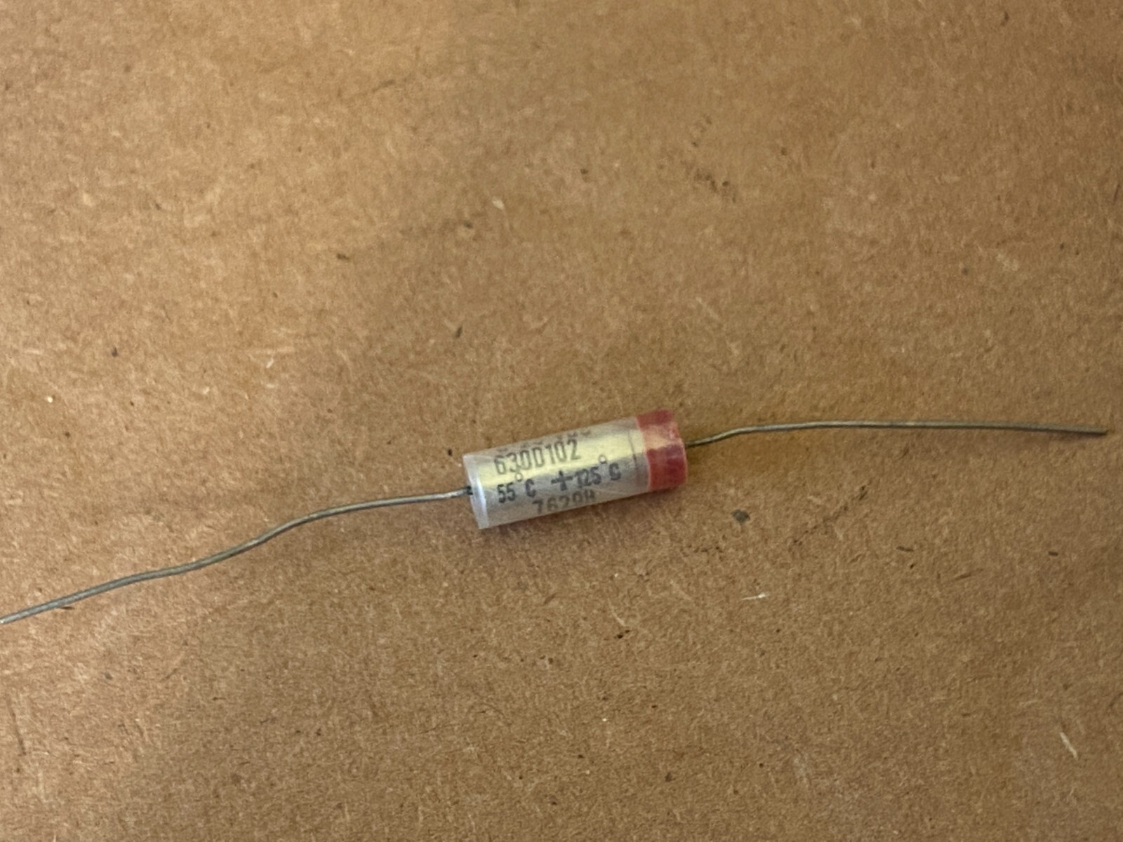 NOS Vintage 1976 Sprague 630D Axial Capacitor 50 uf 25v