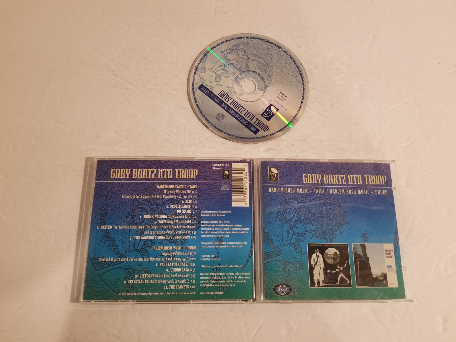 Taifa/Uhuru Harlem Bush Music by Gary Bartz NTU Troop (CD
