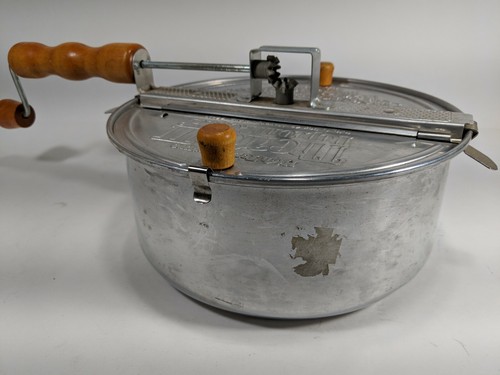 FELKNOR THEATER II POPCORN POPPER HANDLE CRANK  STOVE TOP CAMPING