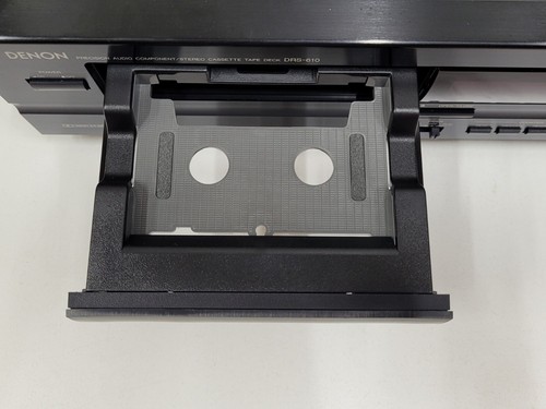 M6393 DENON DRS-610 ステレオ カセットデッキ 動作品 M6393 DENON DRS-610 ステレオ カセットデッキ 動作品