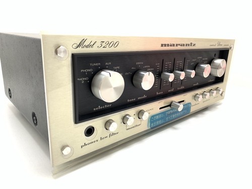 Marantz　Model3200 プリアンプ　オーバーホール済み！ MarantzModel3200 プリアンプオーバーホール済み！